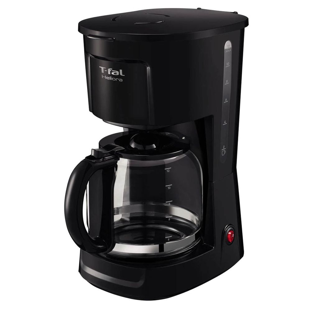 Cafetera Heliora Grande T-fal Negro Cm1408Mx - El Bodegon