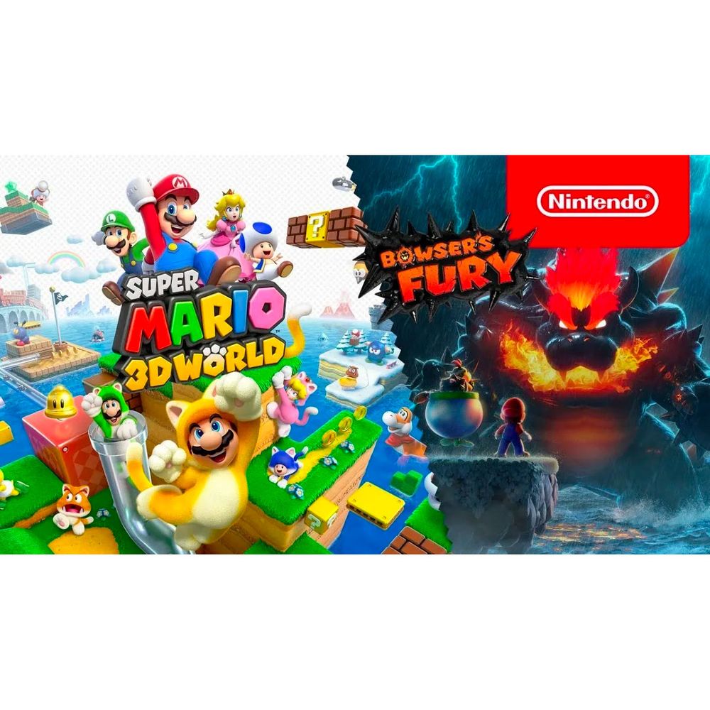 Super Mario 3D World + Bowser's Fury Nintendo Switch para - Los mejores  videojuegos