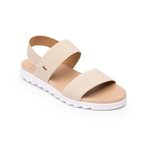 Sandalia De Piso Para Dama Flexi Beige Norah - lamarinamx