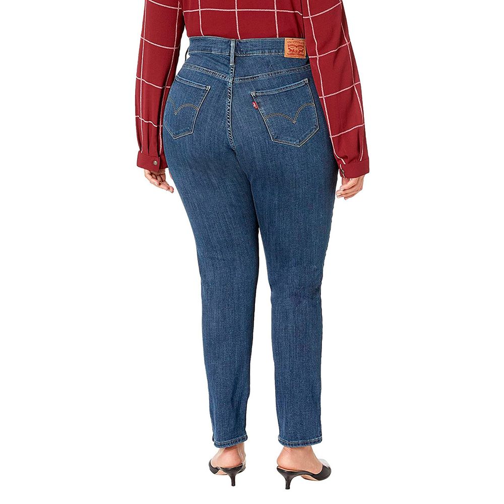 Pantalón De Mezclilla Para Dama Levis Plus 311 Shaping Skinny Azul Denim  19643-0092 - lamarinamx