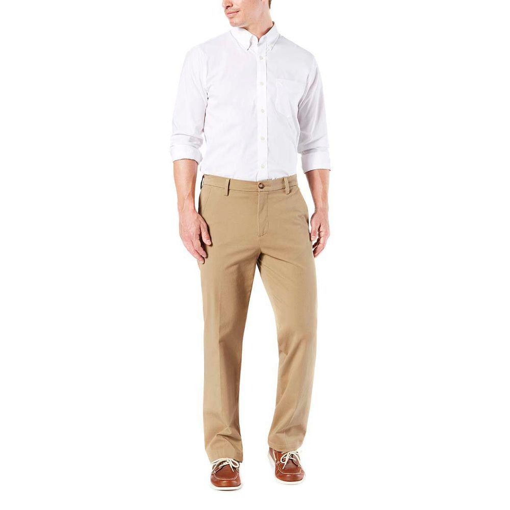 Pantalón Casual Para Caballero Dockers Café 398980001 - lamarinamx