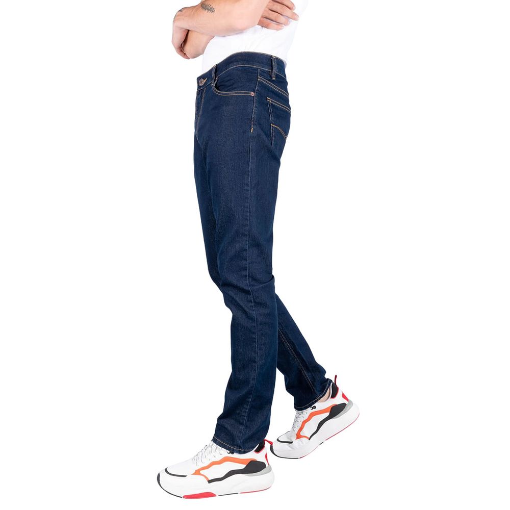 Pantalón De Mezclilla Para Caballero Oggi Jeans Petróleo Azul IRON -  lamarinamx