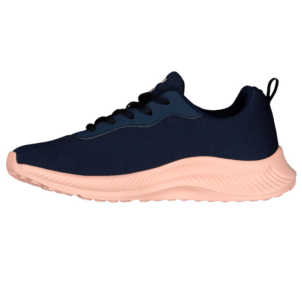 Tenis Deportivo Para Dama Charly Azul Marino - Rosa 1049983 - lamarinamx