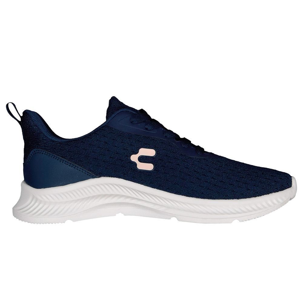 Tenis Deportivo Para Dama Charly Azul Marino - Rosa 1049985 - lamarinamx