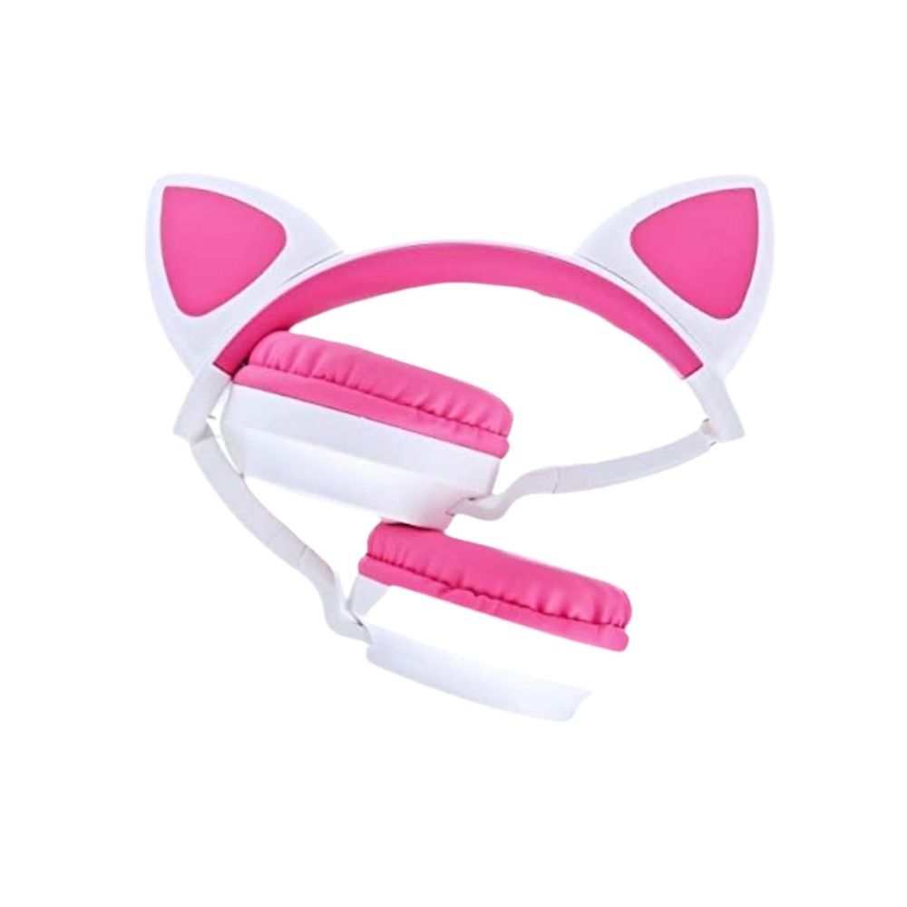 Audífonos diadema Gadgets and Fun Gato luces de colores bluetooth